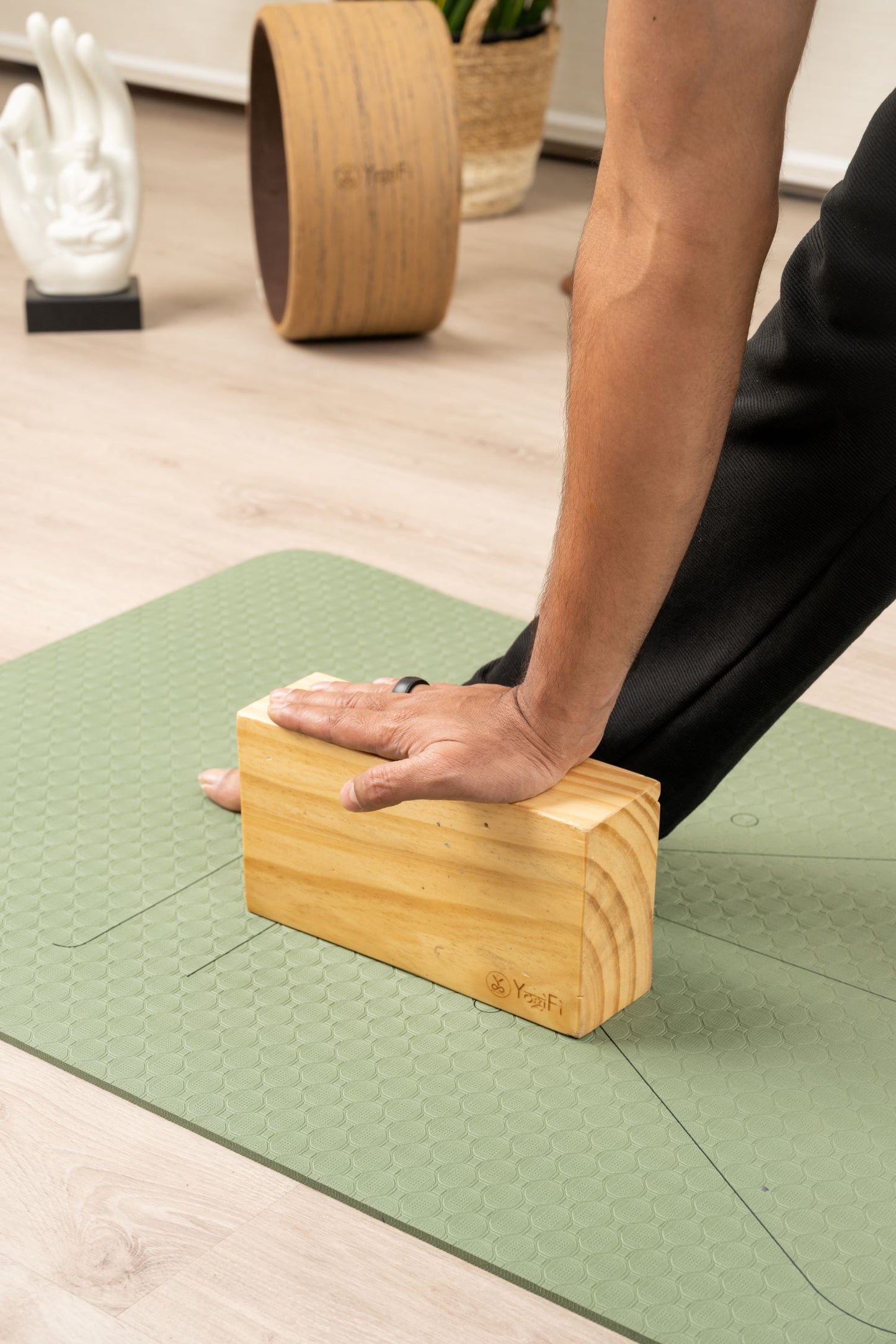 Yoga Wooden Blocks (Big) –Set of 2