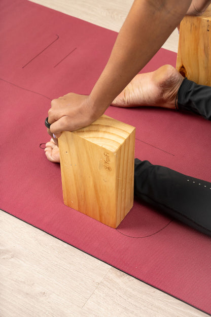 Yoga Wooden Blocks (Big) –Set of 2